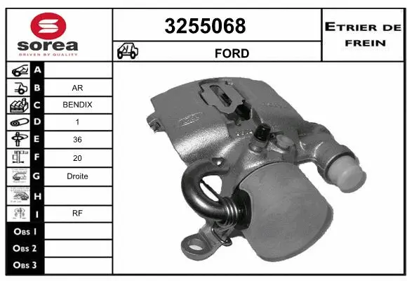 Brake Caliper (3255068)