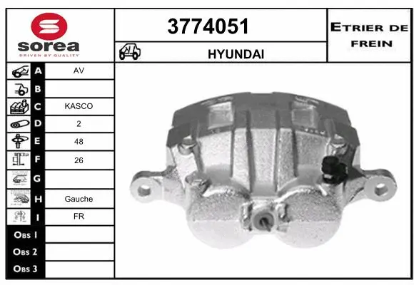Brake Caliper (3774051)