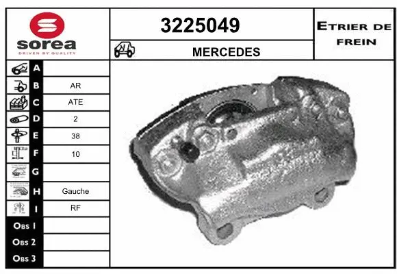 Brake Caliper (3225049)
