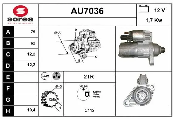 Starter (AU7036)
