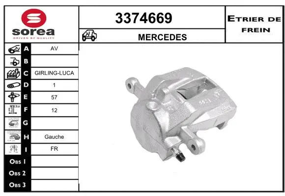 Brake Caliper (3374669)