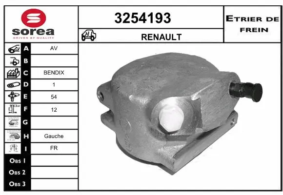 Brake Caliper (3254193)