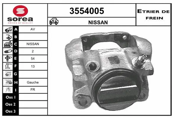 Brake Caliper (3554005)
