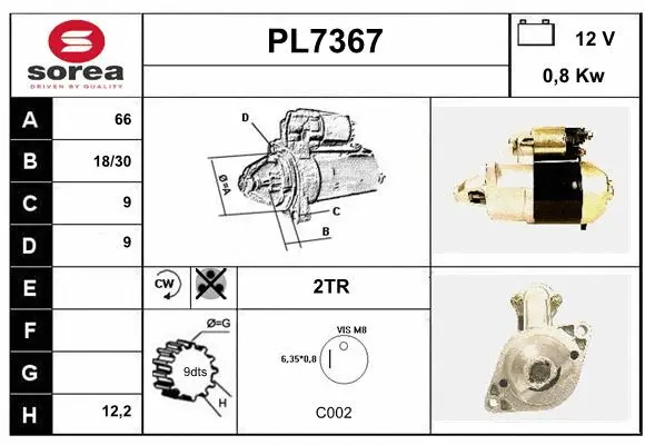 Starter (PL7367)