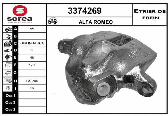 Brake Caliper (3374269)