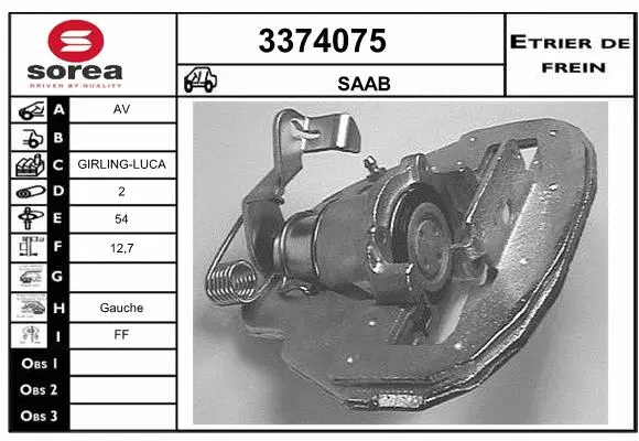 Brake Caliper (3374075)