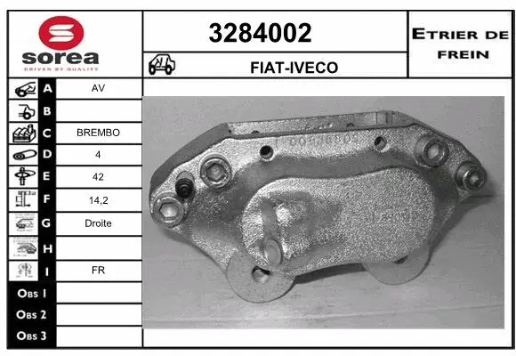 Brake Caliper (3284002)
