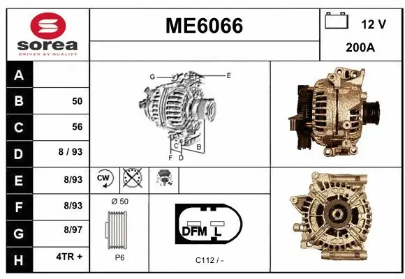Alternator (ME6066)