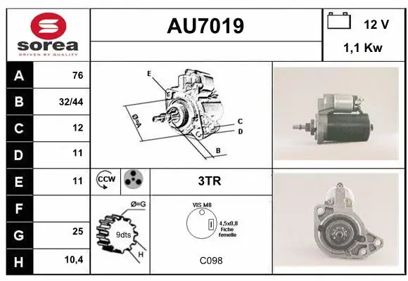Starter (AU7019)