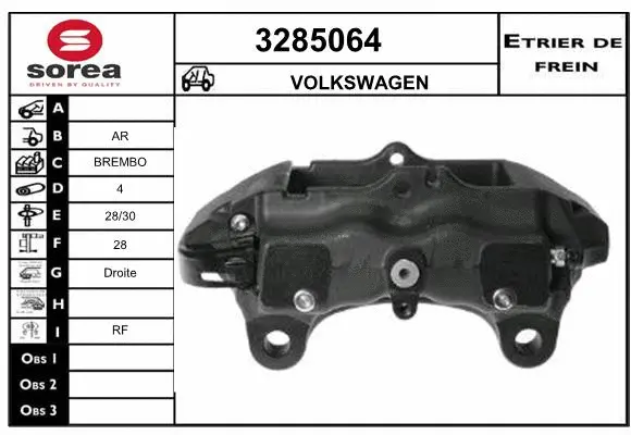 Brake Caliper (3285064)