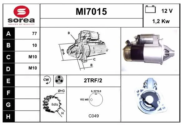 Starter (MI7015)