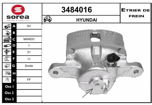 Brake Caliper (3484016)