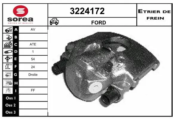 Brake Caliper (3224172)