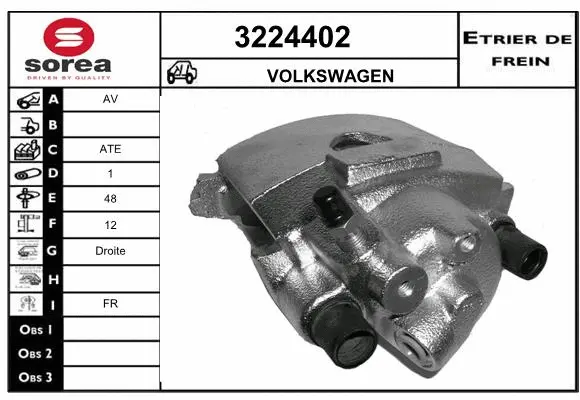Brake Caliper (3224402)