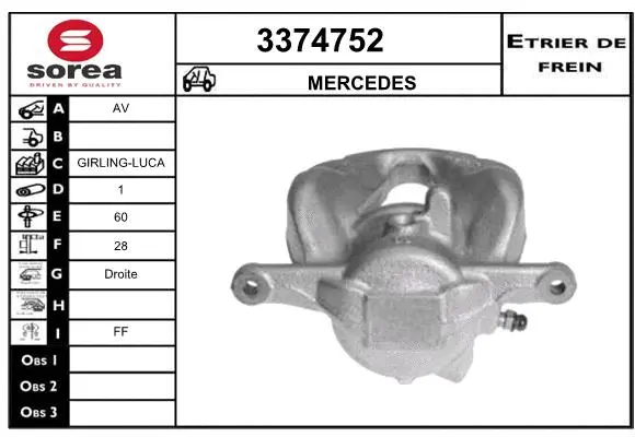 Brake Caliper (3374752)