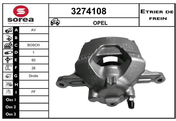 Brake Caliper (3274108)