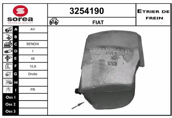 Brake Caliper (3254190)