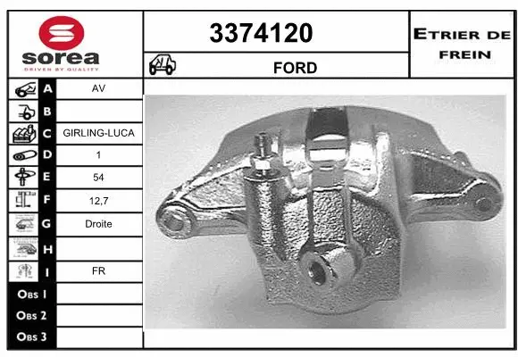 Brake Caliper (3374120)