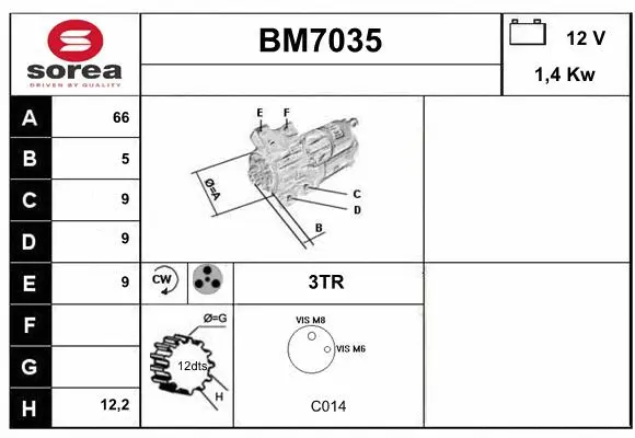 Starter (BM7035)