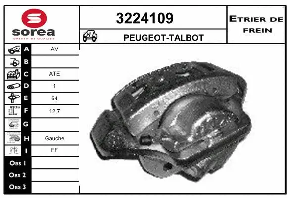 Brake Caliper (3224109)