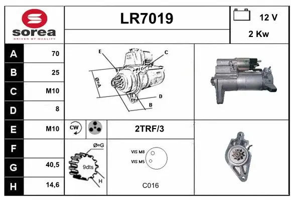 Starter (LR7019)