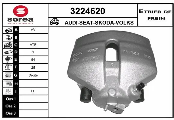 Brake Caliper (3224620)