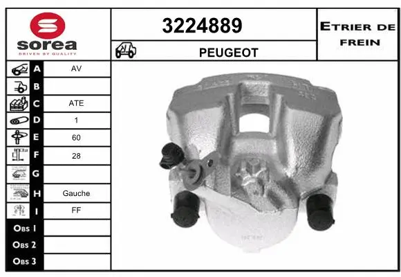 Brake Caliper (3224889)