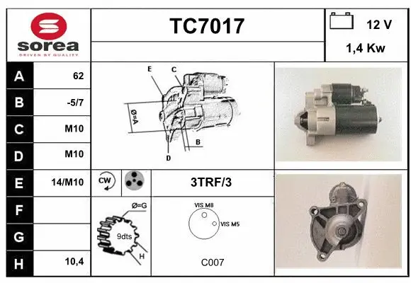 Starter (TC7017)