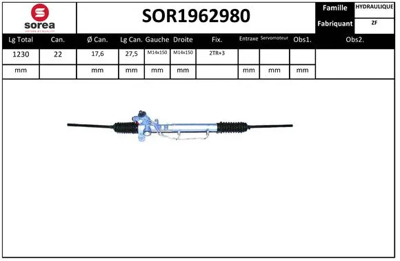 Steering Gear (SOR1962980)