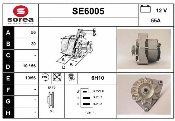 Alternator (SE6005)