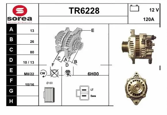 Alternator (TR6228)