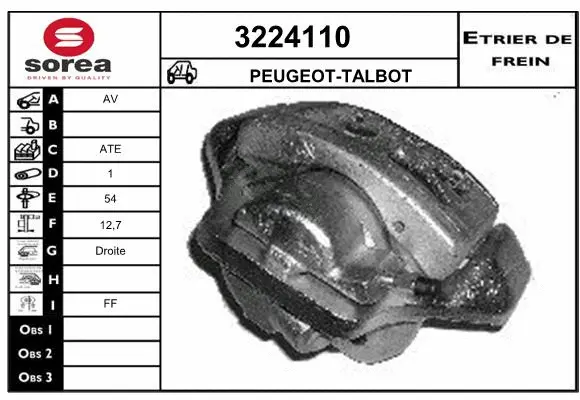 Brake Caliper (3224110)