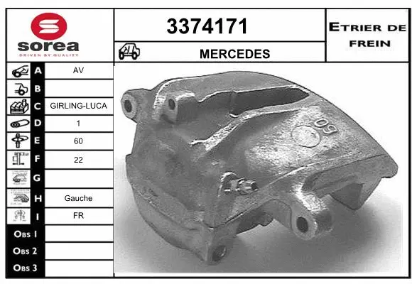Brake Caliper (3374171)