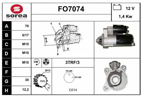 Starter (FO7074)