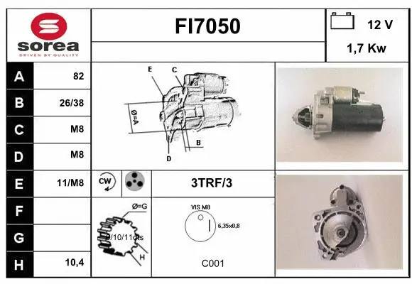 Starter (FI7050)