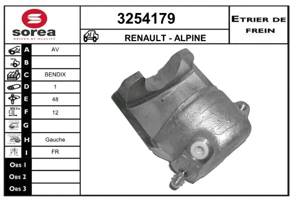 Brake Caliper (3254179)