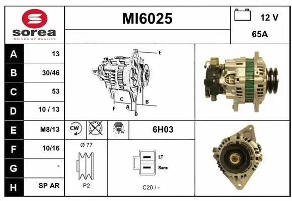 Alternator (MI6025)