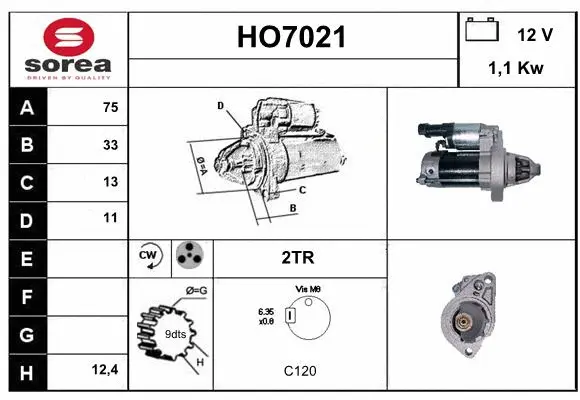 Starter (HO7021)