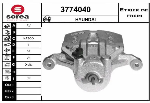 Brake Caliper (3774040)