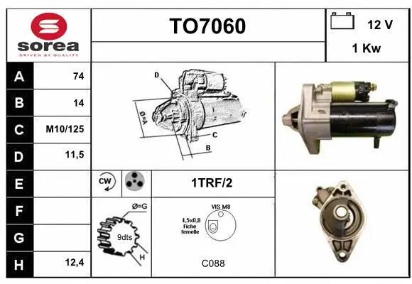Starter (TO7060)