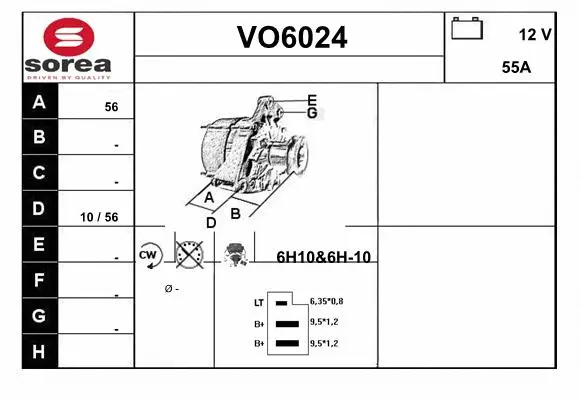 Alternator (VO6024)