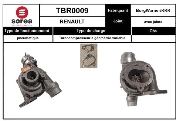 Charger, charging (supercharged/turbocharged) (TBR0009)