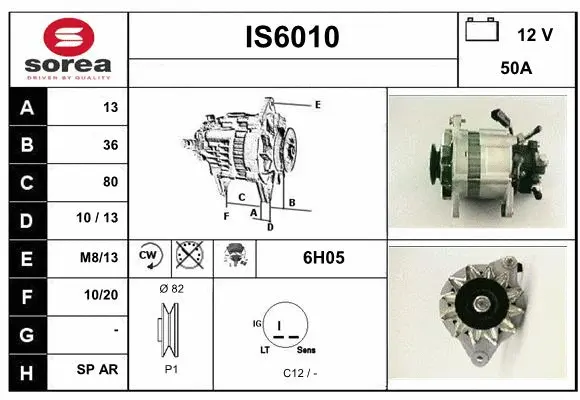 Alternator (IS6010)