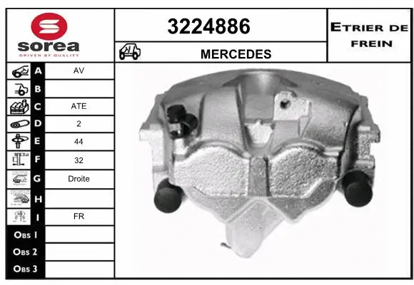 Brake Caliper (3224886)