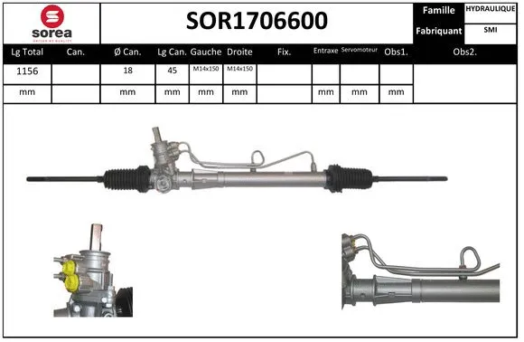 Steering Gear (SOR1706600)