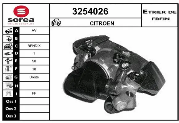 Brake Caliper (3254026)