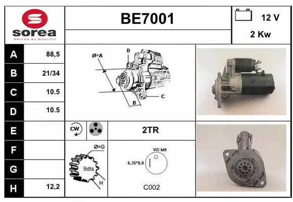 Starter (BE7001)