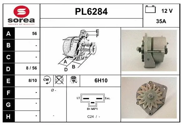 Alternator (PL6284)