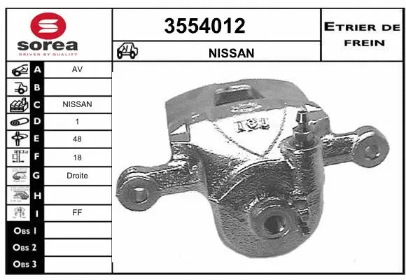 Brake Caliper (3554012)