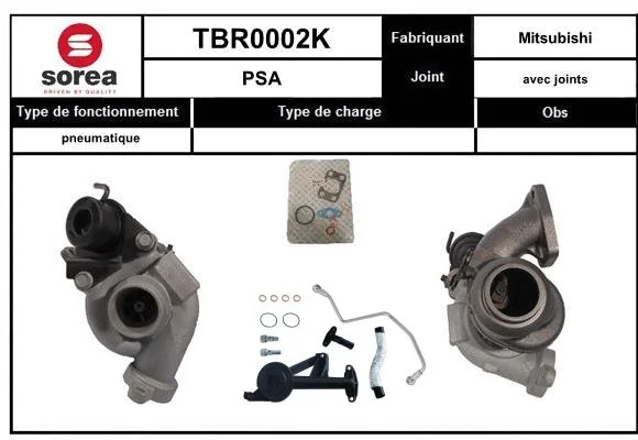 Charger, charging (supercharged/turbocharged) (TBR0002K)